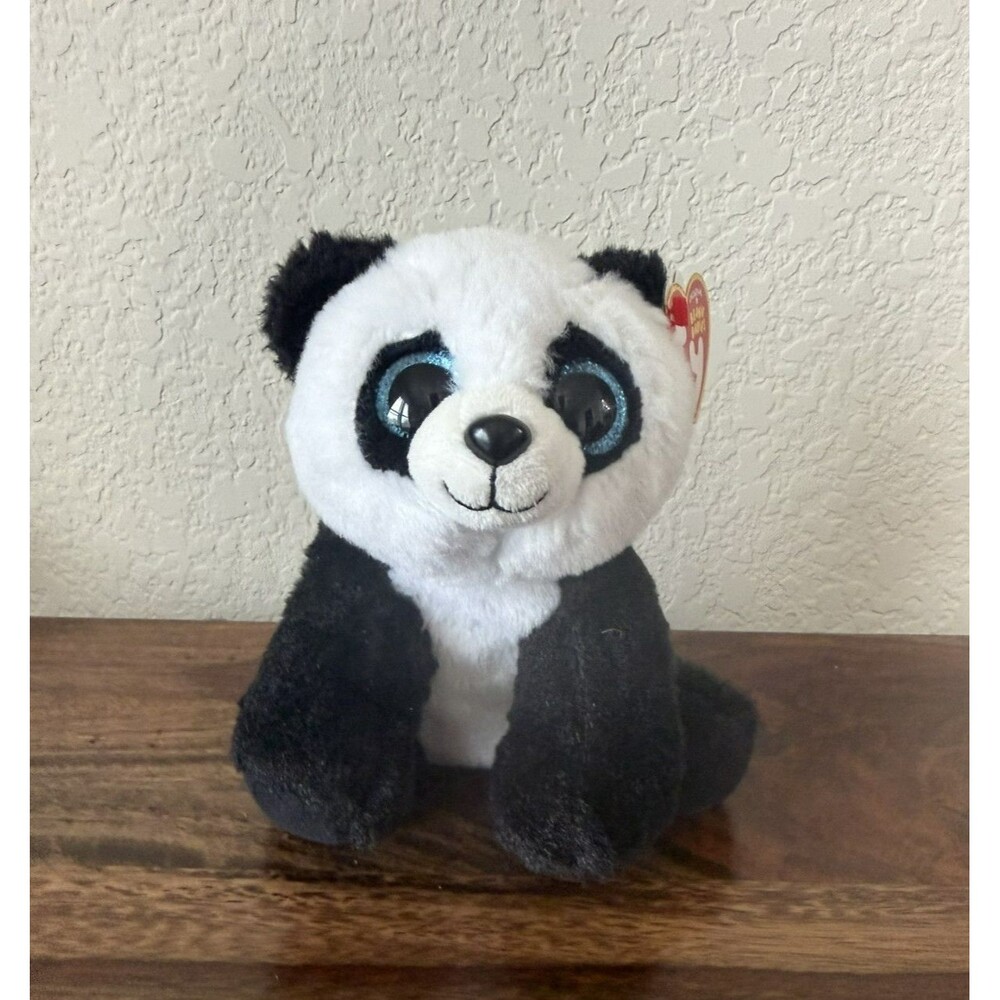 Ty Beanie Baby - BABOO the Panda Bear (6 Inch) Plush Stuffed Animal Toy new